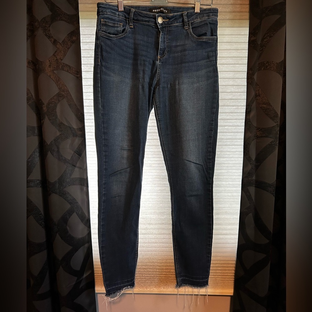 Prosperity skinny medium blue wash denim jeans